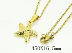 HY Wholesale Stainless Steel 316L Jewelry Popular Necklaces-HY74N0237ML