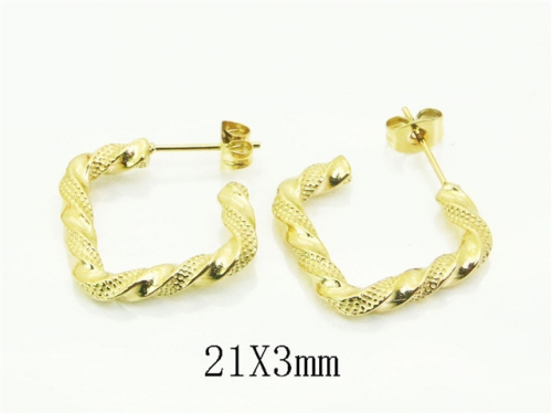 HY Wholesale Earrings 316L Stainless Steel Earrings Jewelry-HY80E1187MT
