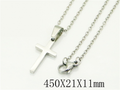 HY Wholesale Stainless Steel 316L Jewelry Popular Necklaces-HY81N0448JI