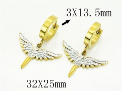 HY Wholesale Earrings 316L Stainless Steel Earrings Jewelry-HY89E0557PX