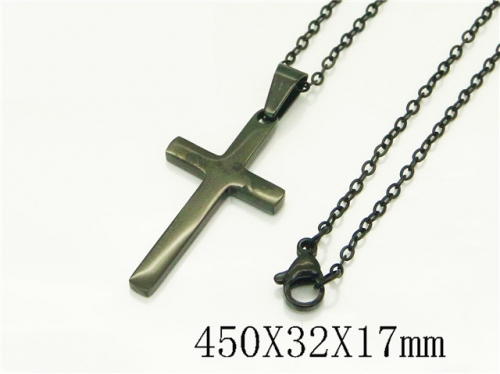 HY Wholesale Stainless Steel 316L Jewelry Popular Necklaces-HY81N0453LW