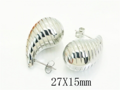 HY Wholesale Earrings 316L Stainless Steel Earrings Jewelry-HY34E0092DML