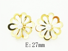 HY Wholesale Earrings 316L Stainless Steel Earrings Jewelry-HY80E1221OV