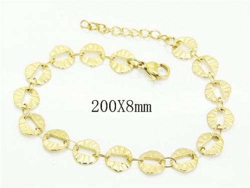 HY Wholesale Bracelets 316L Stainless Steel Jewelry Bracelets-HY70B0489KD