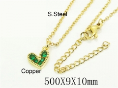 HY Wholesale Stainless Steel 316L Jewelry Popular Necklaces-HY54N0644WKL
