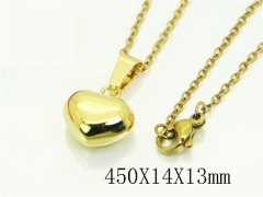 HY Wholesale Stainless Steel 316L Jewelry Popular Necklaces-HY74N0230ML