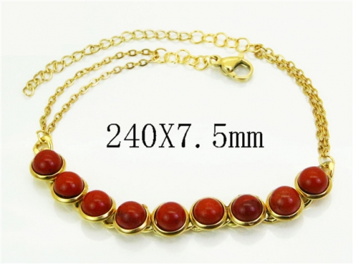 HY Wholesale Bracelets 316L Stainless Steel Jewelry Bracelets-HY92B0061HQQ