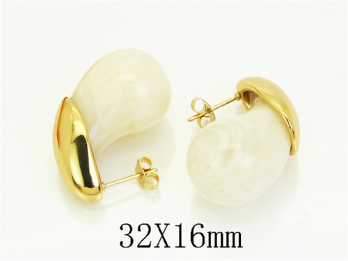 HY Wholesale Earrings 316L Stainless Steel Earrings Jewelry-HY80E1273PG