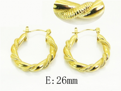HY Wholesale Earrings 316L Stainless Steel Earrings Jewelry-HY12E0395WLL