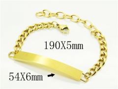 HY Wholesale Bracelets 316L Stainless Steel Jewelry Bracelets-HY80B1938JL