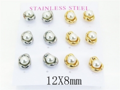HY Wholesale Earrings 316L Stainless Steel Earrings Jewelry-HY59E1231HPL