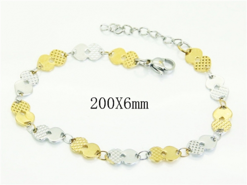 HY Wholesale Bracelets 316L Stainless Steel Jewelry Bracelets-HY70B0493KL