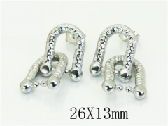 HY Wholesale Earrings 316L Stainless Steel Earrings Jewelry-HY80E1239NR