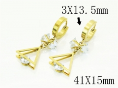 HY Wholesale Earrings 316L Stainless Steel Earrings Jewelry-HY89E0543OS