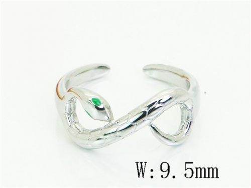 HY Wholesale Rings Jewelry Stainless Steel 316L Rings-HY80R0046MB