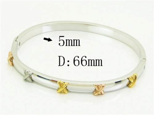 HY Wholesale Bangles Jewelry Stainless Steel 316L Popular Bangle-HY80B1929HHL