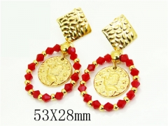 HY Wholesale Earrings 316L Stainless Steel Earrings Jewelry-HY92E0246HHF