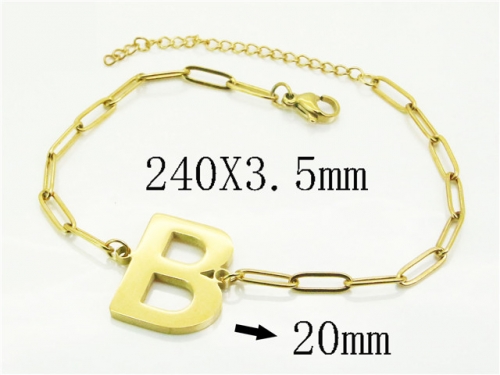 HY Wholesale Bracelets 316L Stainless Steel Jewelry Bracelets-HY80B1932KL