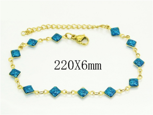 HY Wholesale Bracelets 316L Stainless Steel Jewelry Bracelets-HY53B0226KC