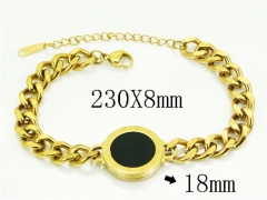 HY Wholesale Bracelets 316L Stainless Steel Jewelry Bracelets-HY02B0064HEE