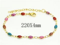 HY Wholesale Bracelets 316L Stainless Steel Jewelry Bracelets-HY53B0238KT
