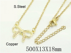 HY Wholesale Stainless Steel 316L Jewelry Popular Necklaces-HY54N0626MA