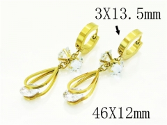 HY Wholesale Earrings 316L Stainless Steel Earrings Jewelry-HY89E0545OF