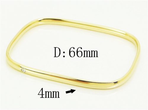HY Wholesale Bangles Jewelry Stainless Steel 316L Popular Bangle-HY80B1928NL