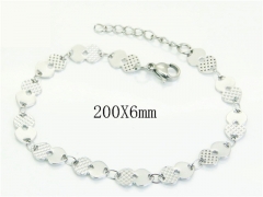 HY Wholesale Bracelets 316L Stainless Steel Jewelry Bracelets-HY70B0491IL