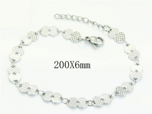 HY Wholesale Bracelets 316L Stainless Steel Jewelry Bracelets-HY70B0491IL