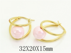 HY Wholesale Earrings 316L Stainless Steel Earrings Jewelry-HY05E2202NW