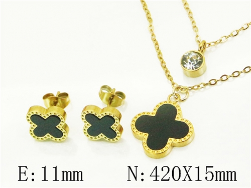 HY Wholesale Jewelry Set 316L Stainless Steel jewelry Set Fashion Jewelry-HY34S0190LE