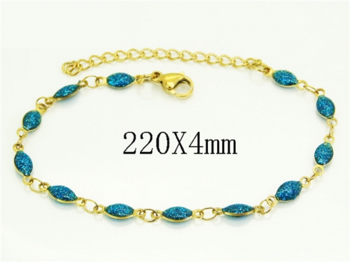 HY Wholesale Bracelets 316L Stainless Steel Jewelry Bracelets-HY53B0243KS