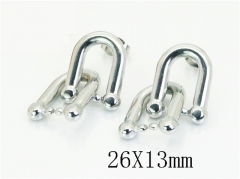HY Wholesale Earrings 316L Stainless Steel Earrings Jewelry-HY80E1241ME