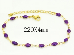 HY Wholesale Bracelets 316L Stainless Steel Jewelry Bracelets-HY53B0242KD
