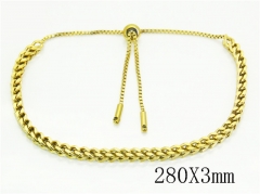 HY Wholesale Bracelets 316L Stainless Steel Jewelry Bracelets-HY02B0068OB