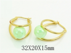 HY Wholesale Earrings 316L Stainless Steel Earrings Jewelry-HY05E2196NA