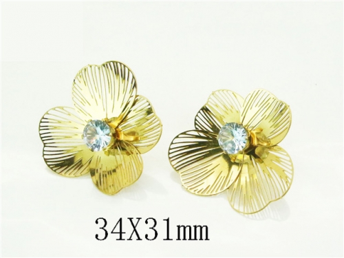 HY Wholesale Earrings 316L Stainless Steel Earrings Jewelry-HY80E1204PZ