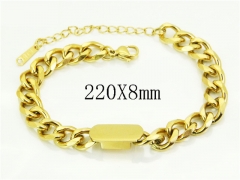 HY Wholesale Bracelets 316L Stainless Steel Jewelry Bracelets-HY02B0067OC