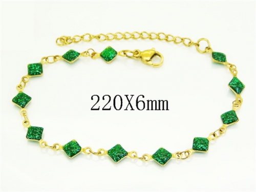 HY Wholesale Bracelets 316L Stainless Steel Jewelry Bracelets-HY53B0230KF