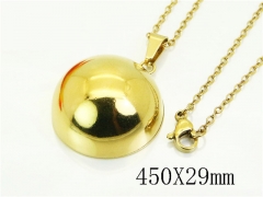 HY Wholesale Stainless Steel 316L Jewelry Popular Necklaces-HY74N0226PC