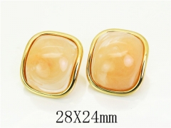 HY Wholesale Earrings 316L Stainless Steel Earrings Jewelry-HY80E1272PR