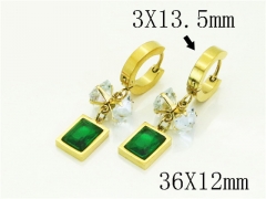 HY Wholesale Earrings 316L Stainless Steel Earrings Jewelry-HY89E0547OW