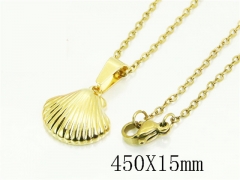 HY Wholesale Stainless Steel 316L Jewelry Popular Necklaces-HY74N0242LE