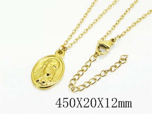 HY Wholesale Stainless Steel 316L Jewelry Popular Necklaces-HY80N0945JE