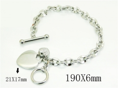 HY Wholesale Bracelets 316L Stainless Steel Jewelry Bracelets-HY02B0070PW