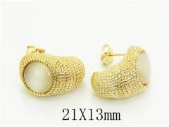 HY Wholesale Earrings 316L Stainless Steel Earrings Jewelry-HY80E1208NL