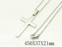 HY Wholesale Stainless Steel 316L Jewelry Popular Necklaces-HY81N0454JN