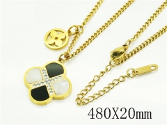HY Wholesale Stainless Steel 316L Jewelry Popular Necklaces-HY80N0951SLL