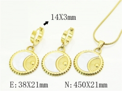 HY Wholesale Jewelry Set 316L Stainless Steel jewelry Set Fashion Jewelry-HY32S0147HKE